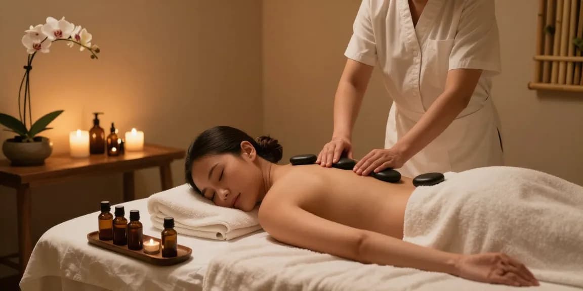 Alo8 luxurious spa treatment, featuring advanced massage therapy for relaxation and rejuvenation.
