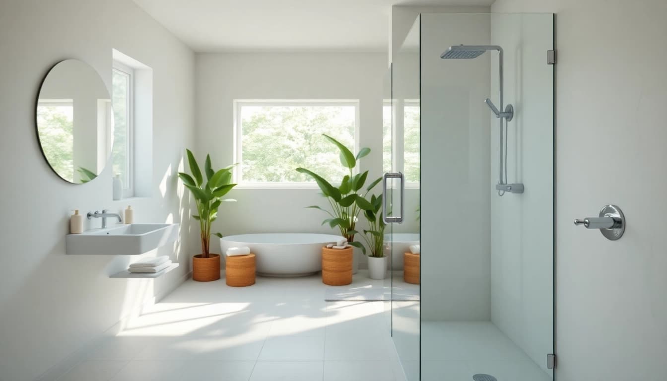 Enhance your bathroom with elegant showers uk, showcasing modern design and comfort.