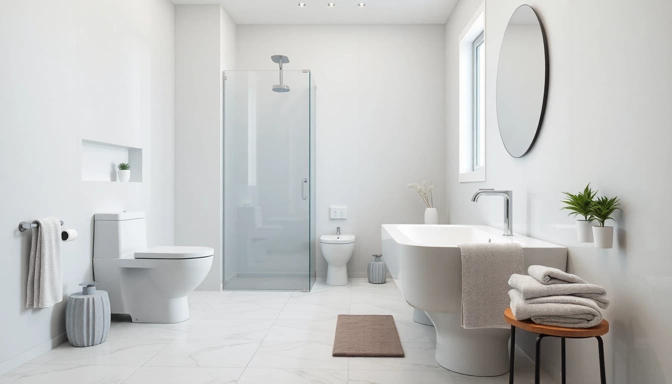 Sonni sanitär in a modern bathroom showcasing sleek and high-quality fixtures.