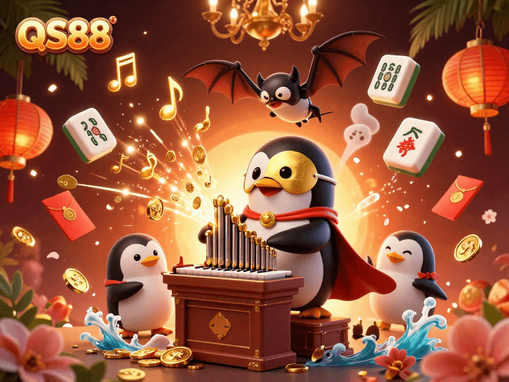 Play and win at QS88 with thrilling golden rewards and magical casino elements.