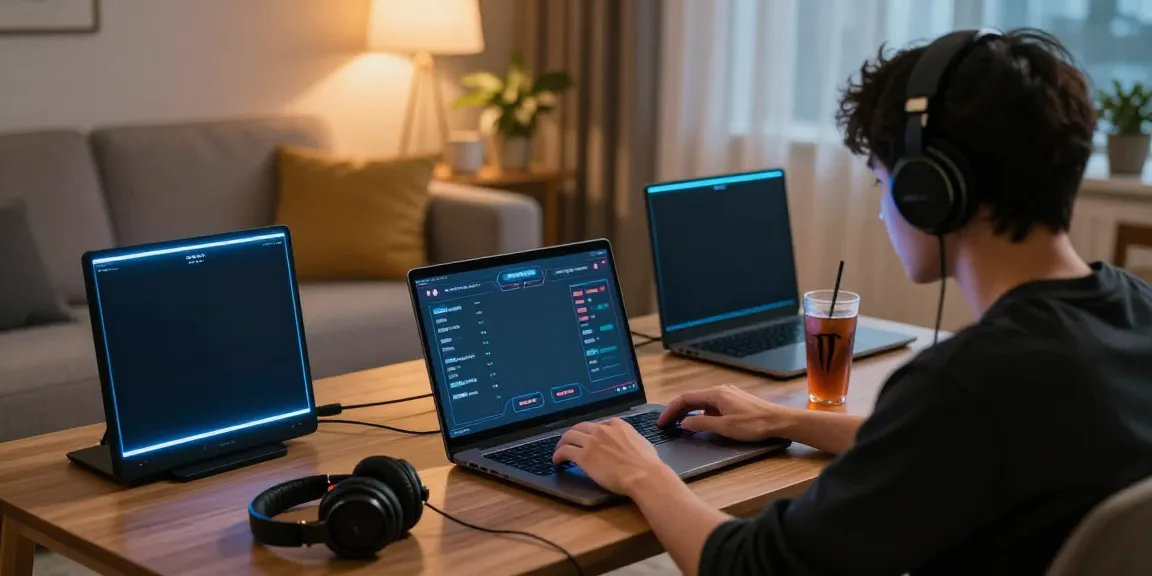 9bet user enjoying an immersive online betting experience in a vibrant home setting.