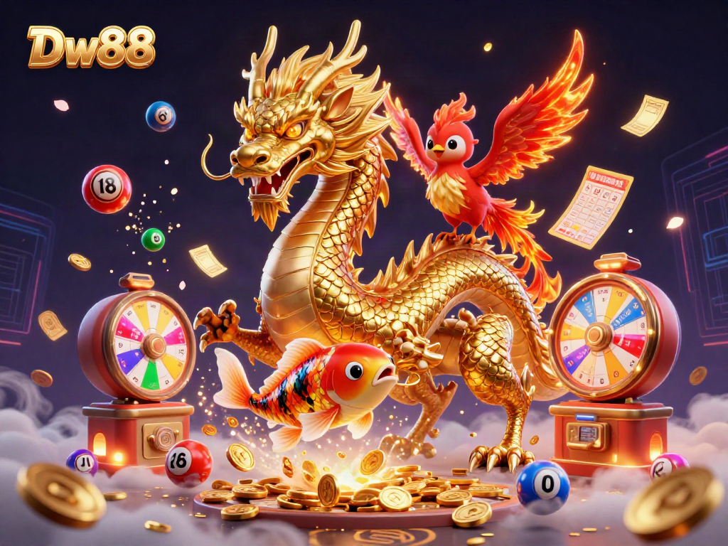Experience thrilling wins at Dw88 with a visual feast of vibrant games and rewards.