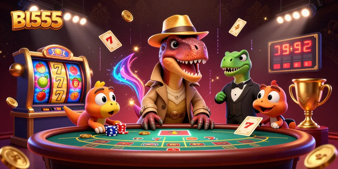 Bl555 showcases thrilling slot adventures with dynamic characters and action-packed gaming elements.