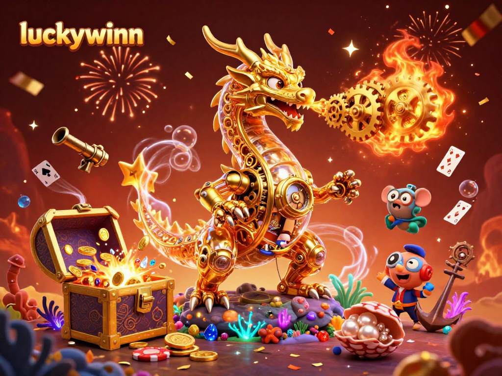 Win big at luckywinn with our immersive 3D casino scene featuring dynamic game elements.