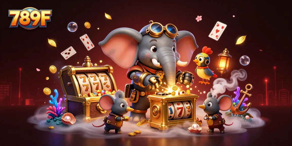 Conquer the slots with innovative strategies at 789F's vibrant gaming environment.