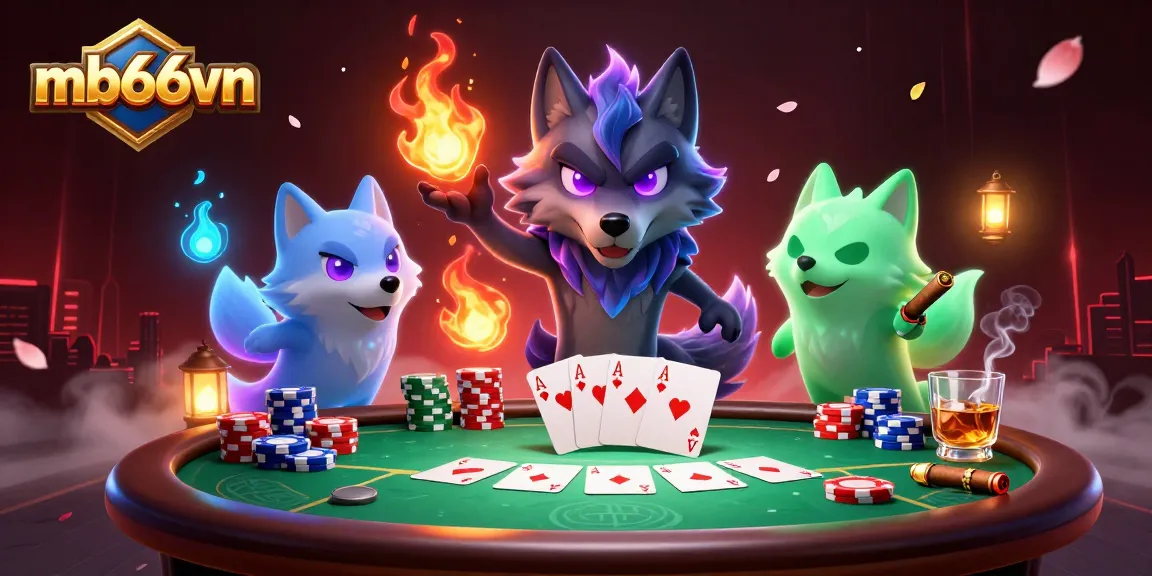 Experience thrilling gameplay at mb66vn with captivating poker action and mystical wolf companions.