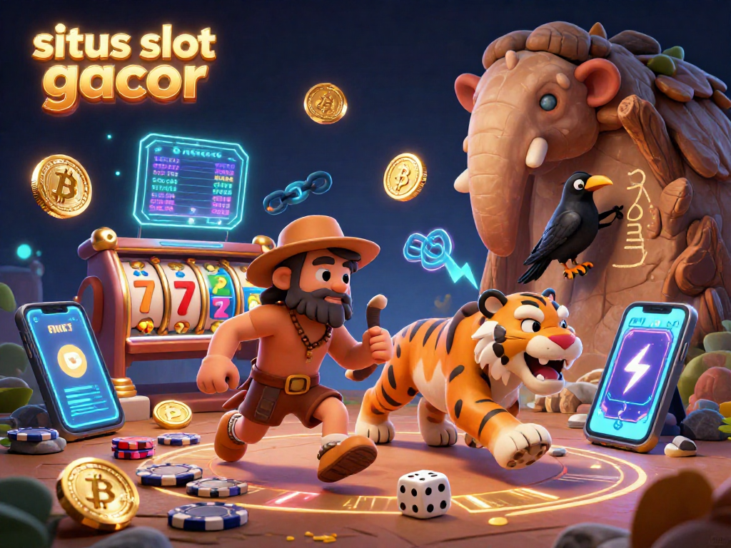 Engage with the thrilling situs slot gacor experience featuring exciting game elements and energetic characters.