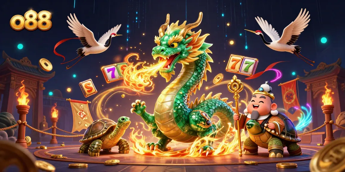 Engage with the thrilling o88 dragon-themed slot experience filled with golden rewards and vibrant gaming elements.