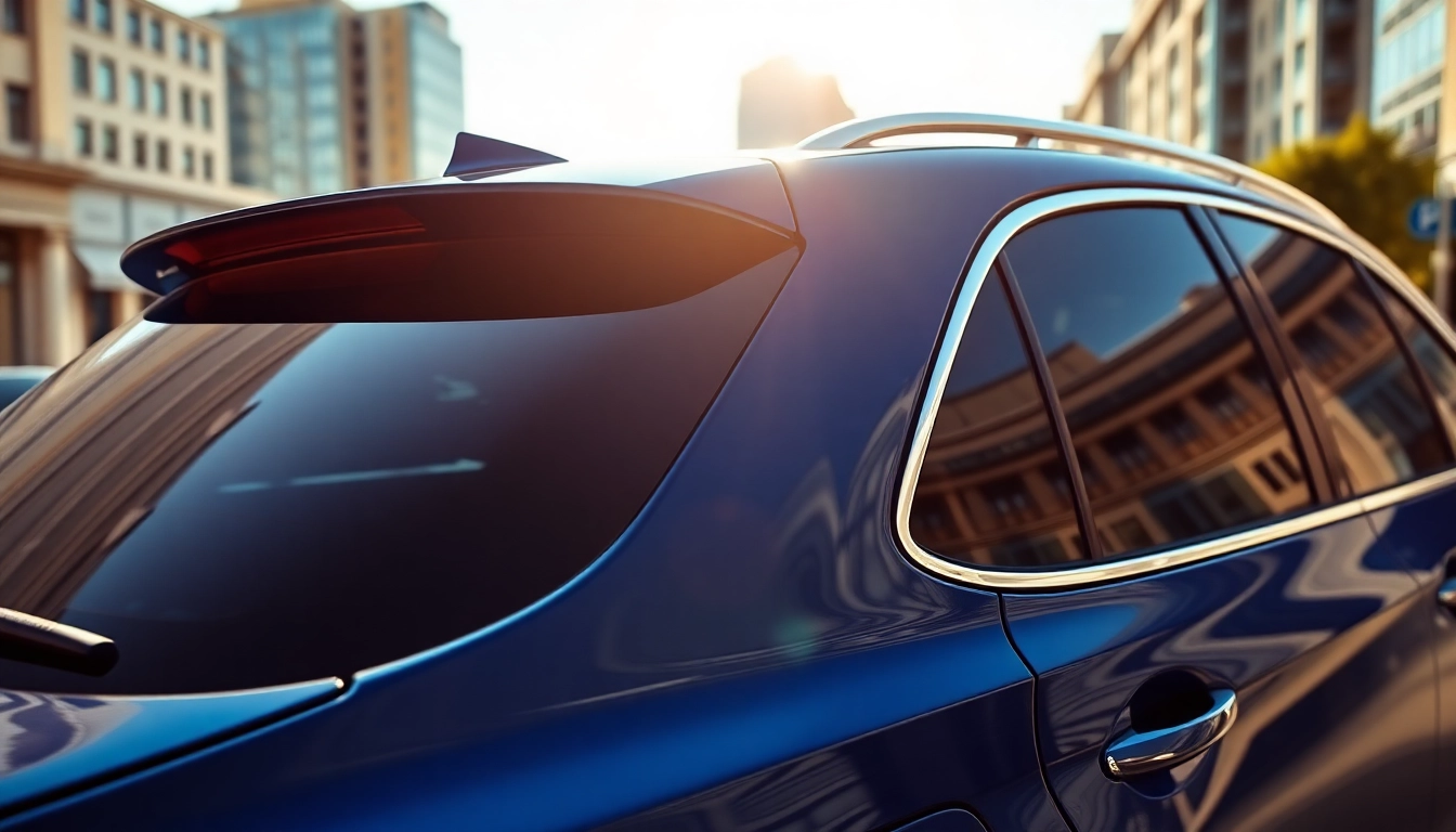 Enhance your vehicle's elegance with window tint near me, showcasing sleek design and UV protection.