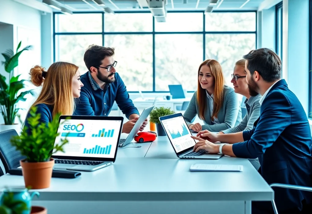 Boost your SEO Rank with a professional marketing team focused on digital strategies.