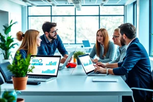 Boost your SEO Rank with a professional marketing team focused on digital strategies.