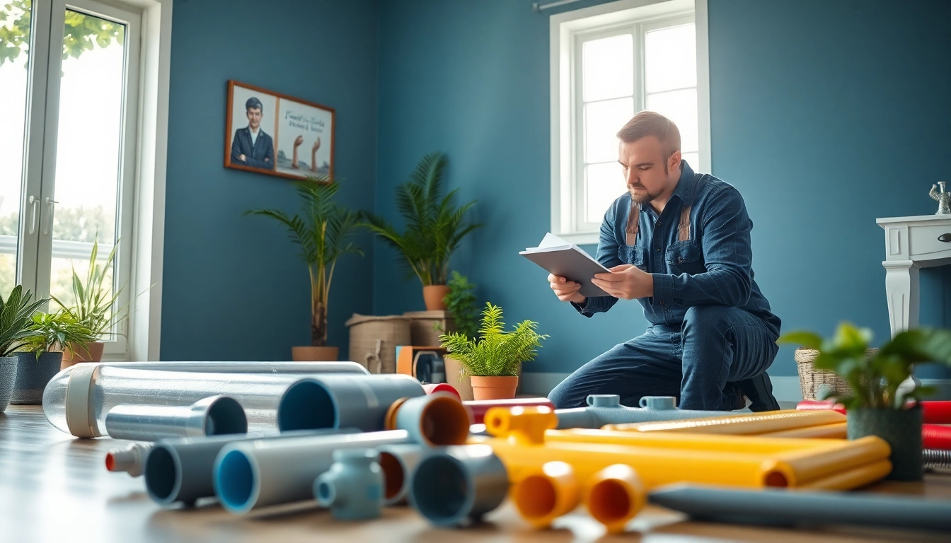 Optimize your home with whole house repiping services Tampa, showcasing a professional plumber at work.