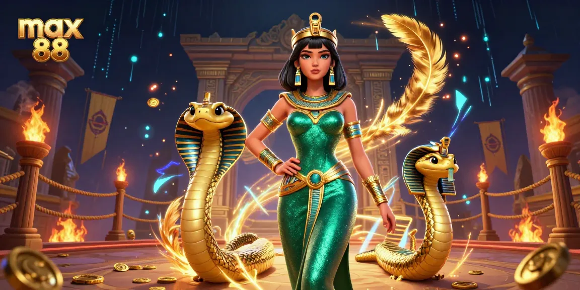 Experience max 88 thrill at the casino with vibrant characters and dynamic gaming elements.