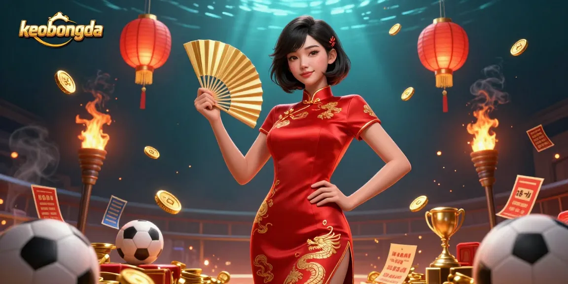 Betting on keobongda to win with dynamic sports elements in a captivating scene.