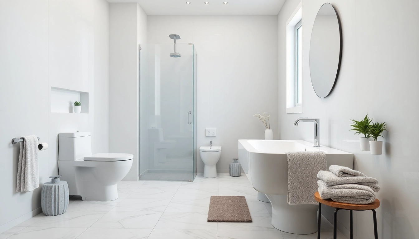 Sonni sanitär in a modern bathroom showcasing sleek and high-quality fixtures.