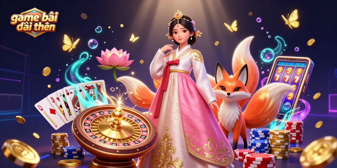 Experience thrilling game bài đổi thưởng with cascading coins and vibrant characters.