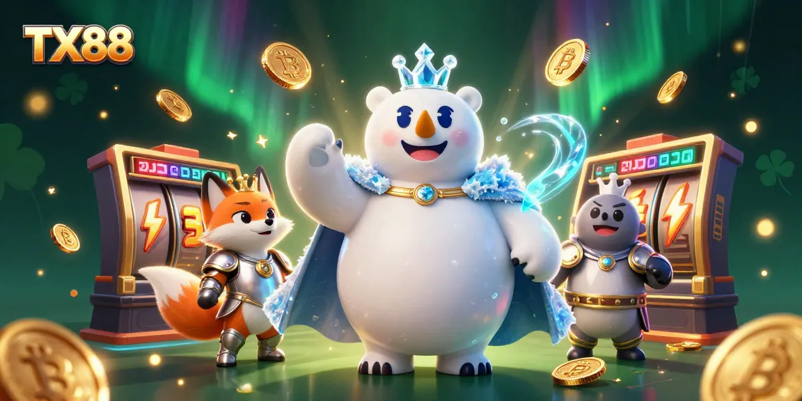 Experience thrilling gambling action with TX88's vibrant casino scene displaying animated characters and dynamic game elements.