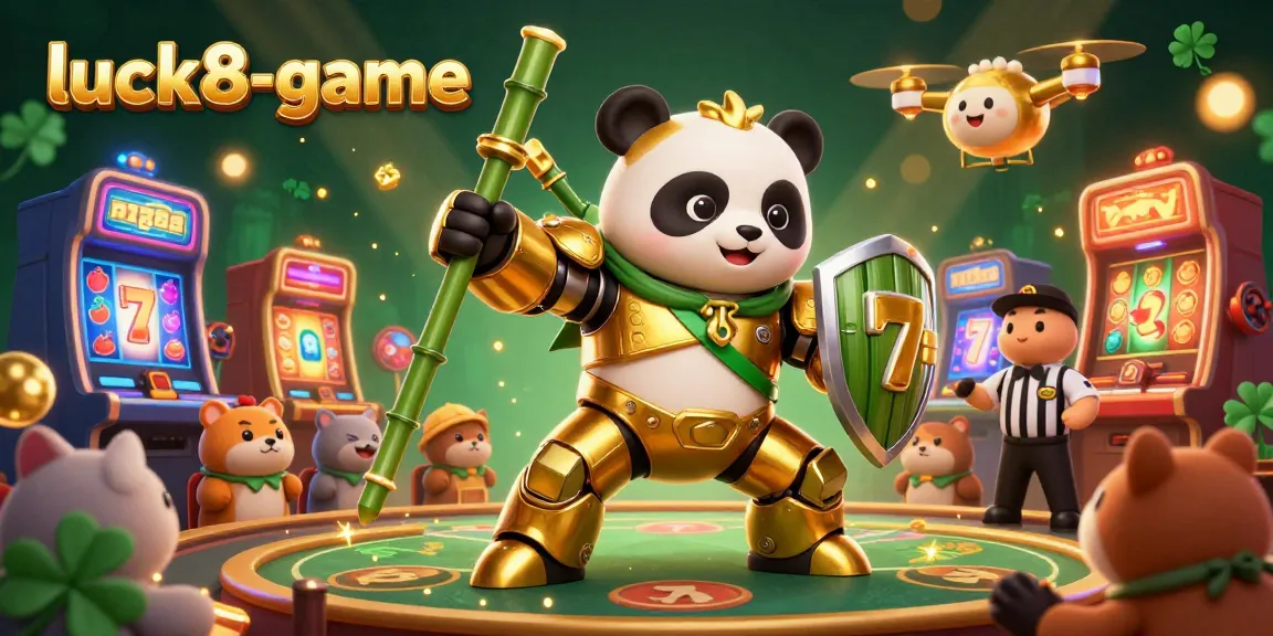 Experience the excitement of luck8-game in a vibrant casino scene with immersive 3D elements and stunning visuals.