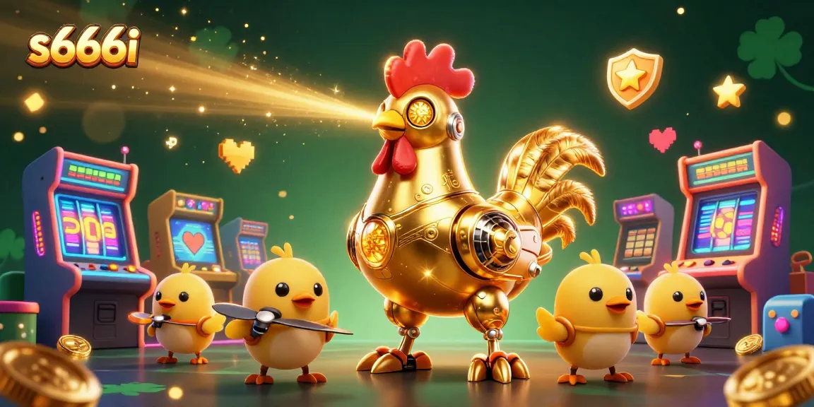 Experience thrilling gameplay with s666i and engaging 3D characters in a vibrant casino setting.
